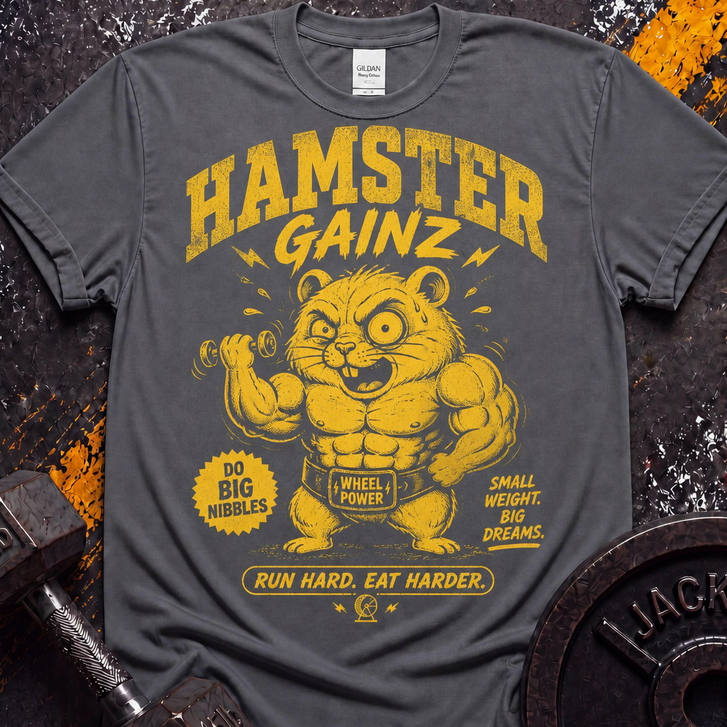 Hamster Gains T-Shirt
